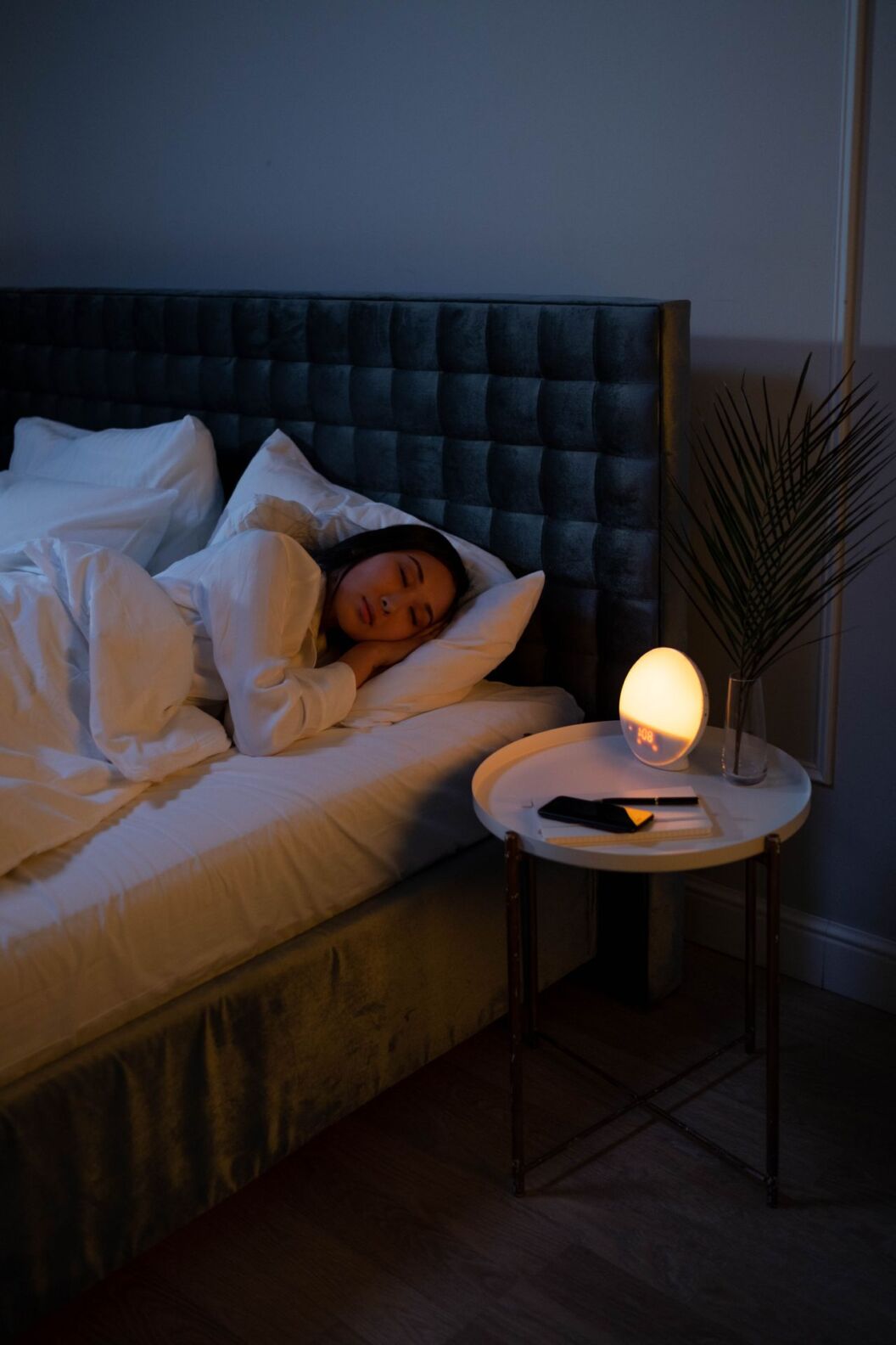Sourire avant de dormir